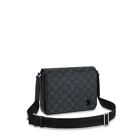 lv district pm monogram|District PM Small Men's Messenger Bag .